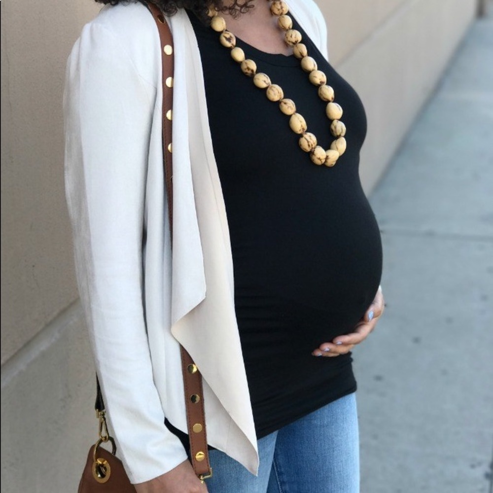 Market & Spruce Sollas Maternity Shirt